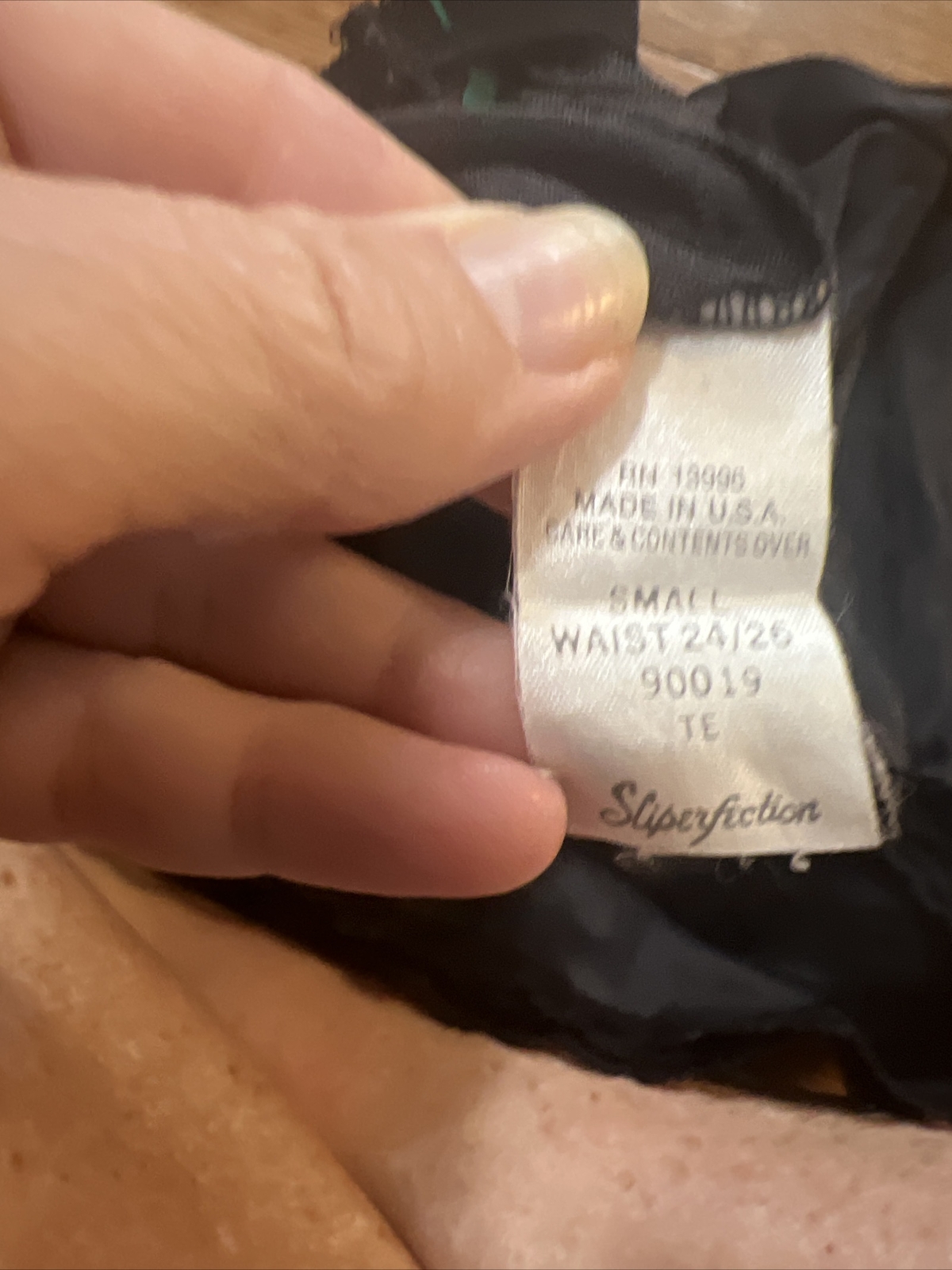Sliperfection Black Half Slip