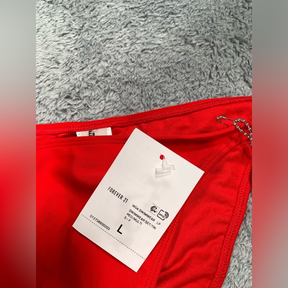 NWT Forever 21 hello kitty Red Bikini Bottom large