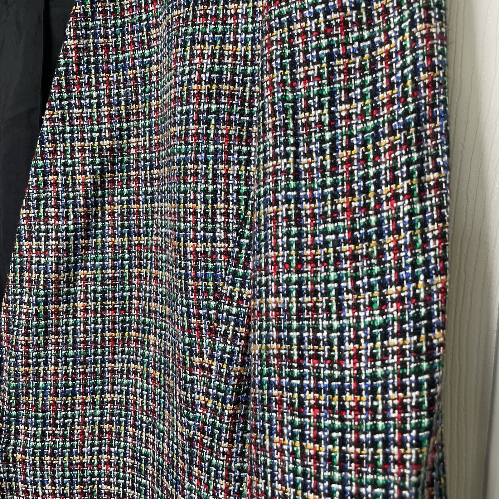 Vintage Liz Claiborne Collection Multicolor Tweed Blazer Size 4 ILGWU Union Made