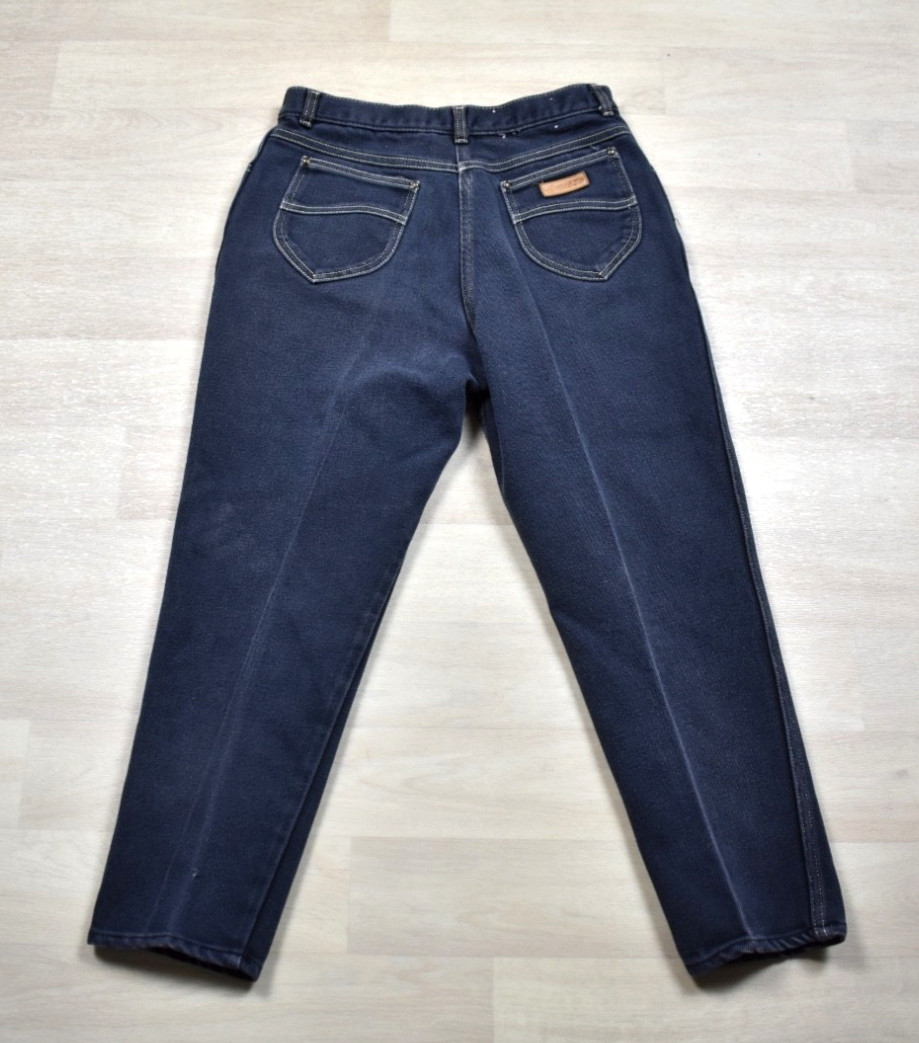 80s Gitano Womens High Rise Mom Jeans Tapered 30″ Waist Short Inseam VTG