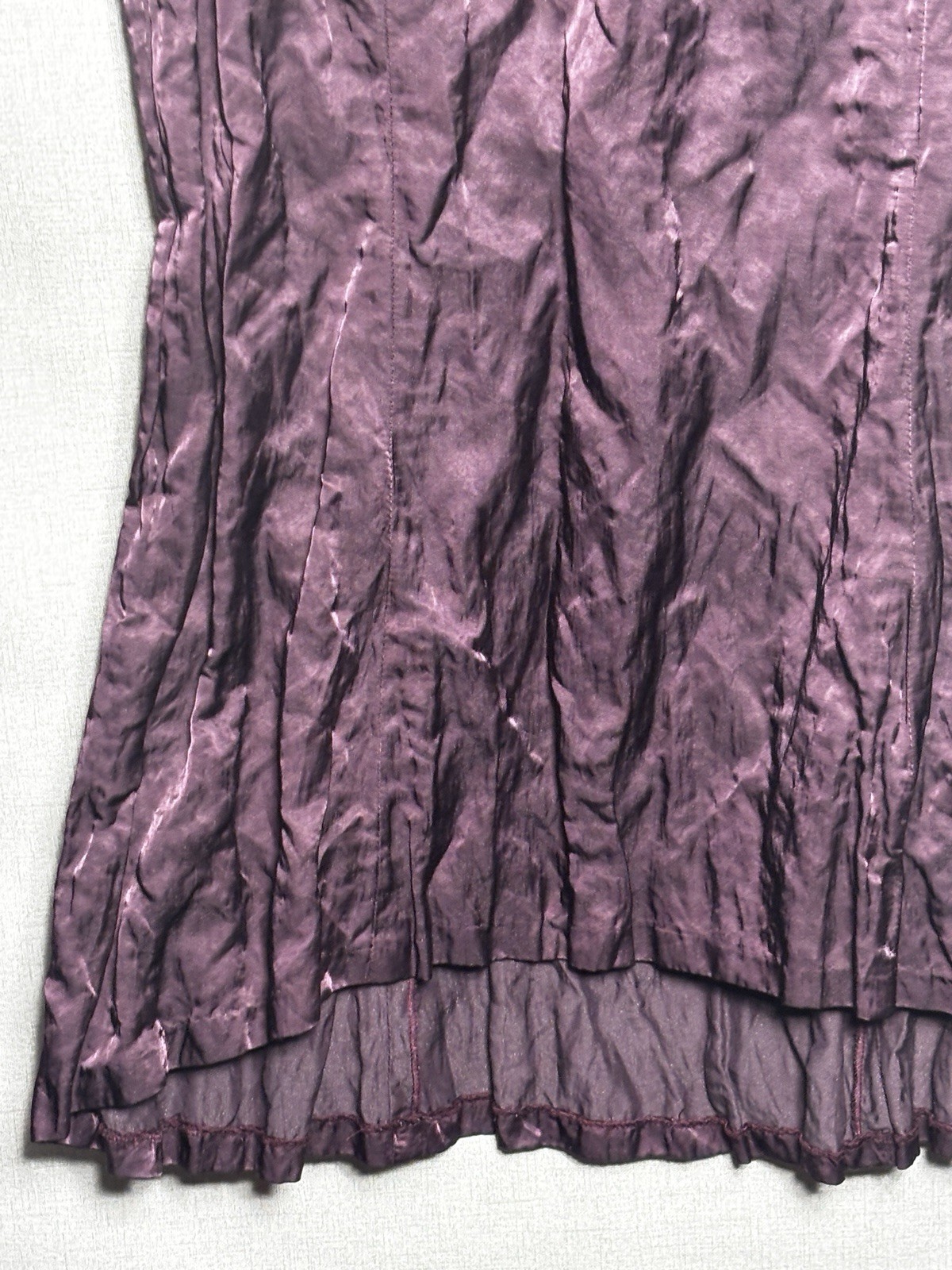 Vintage Clothe by Muriel Dombret 2 Piece Skirt Set 8 Plum Y2K Formal