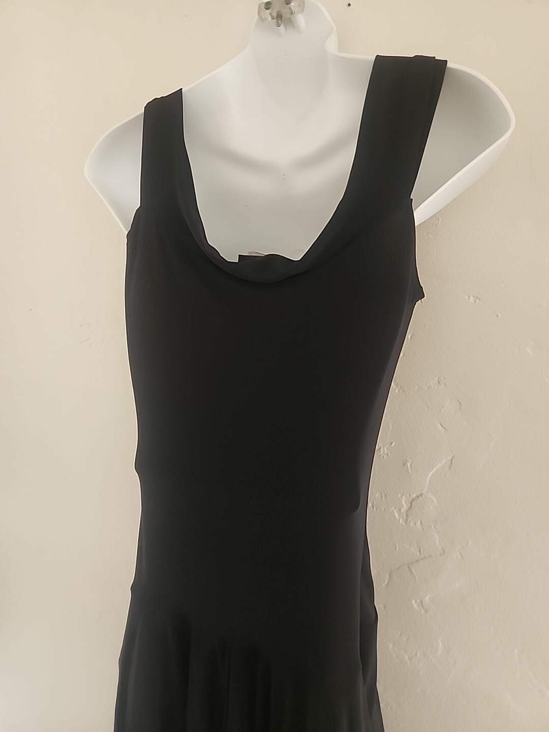 vintage 90’s club dress black w/red taboo medium y2k poly/spandex fairy xmas