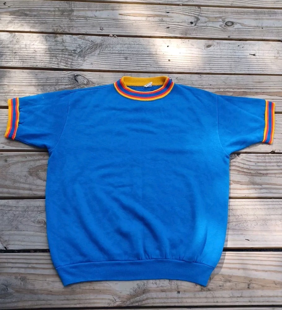 Vtg 60s Shirt Sweatshirt Towncraft Penneys Creslan Acrylic Sz. L ” Notre Dame”