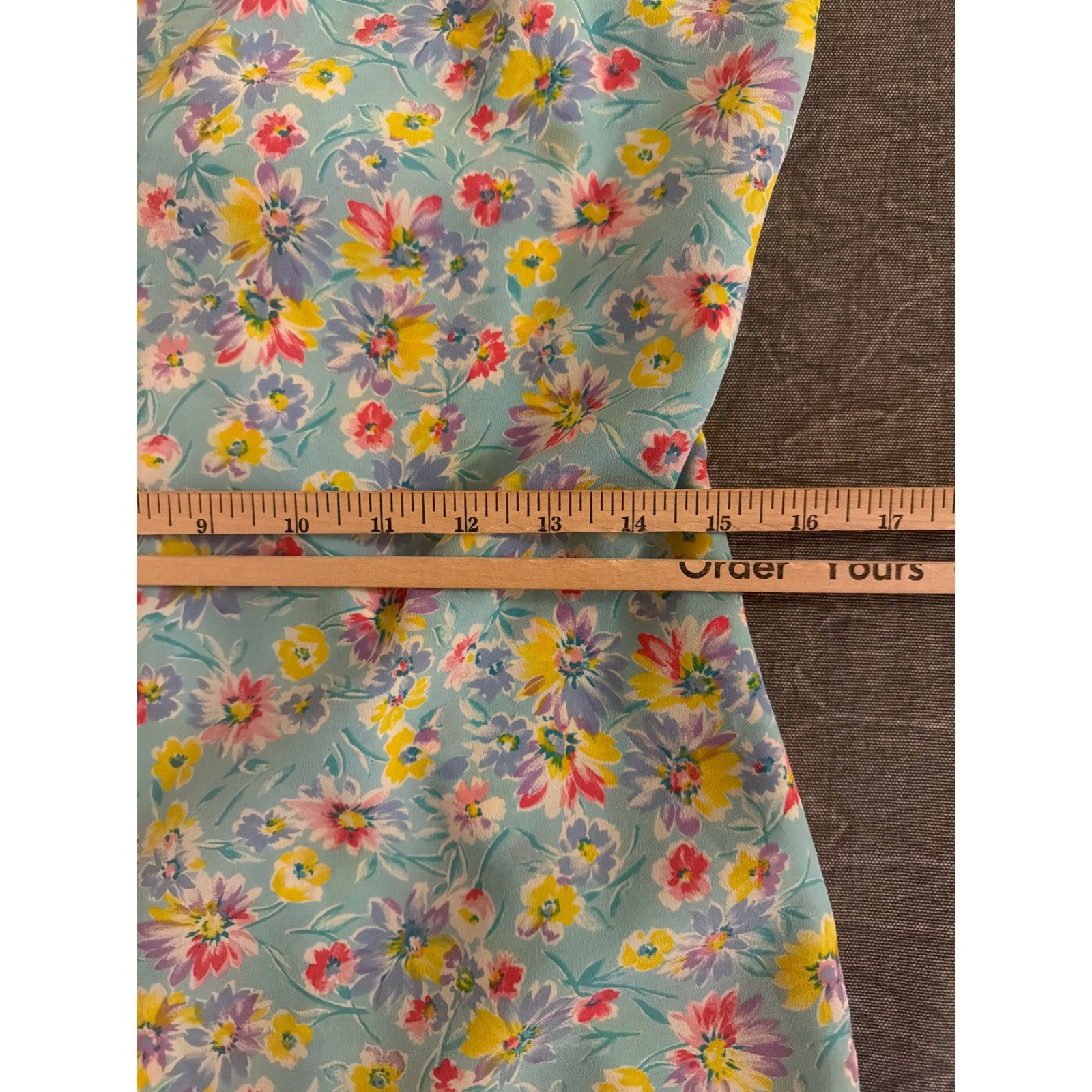 Vintage Guess Maurice Marciano Floral Mini Dress Blue 90s Sleeveless Size 10 USA