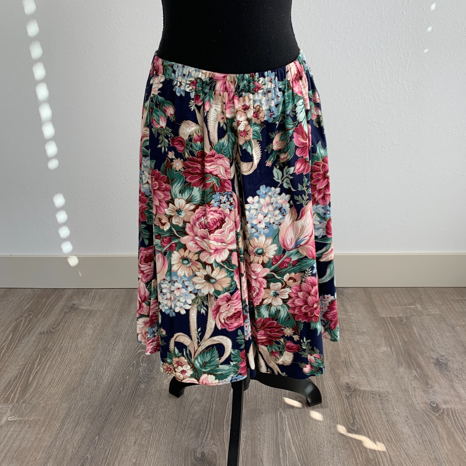 Vintage Scott McClintock Cottagecore Boho Skirt Shirt Outfit Set Size 8