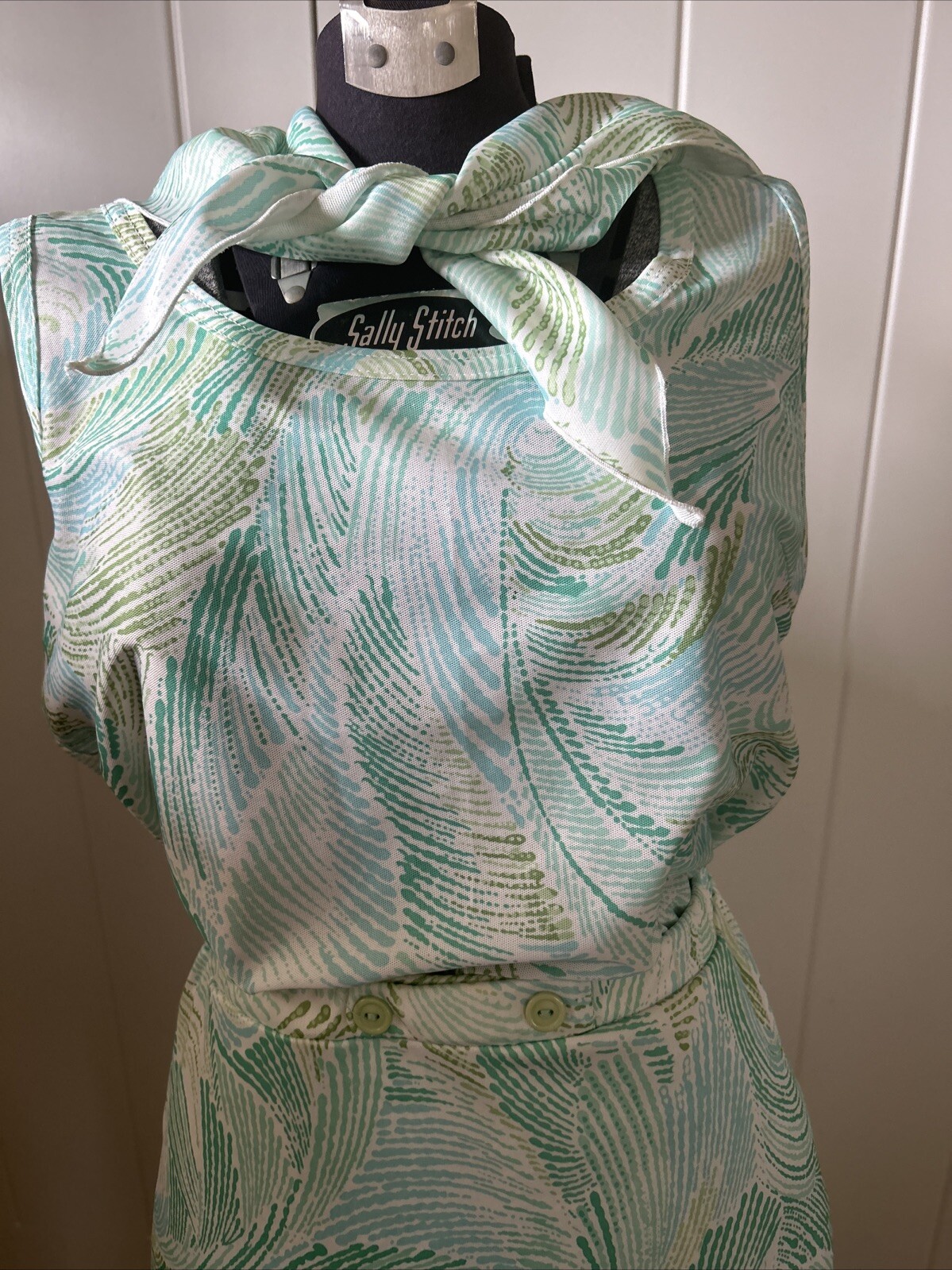 Vintage 1960’s/70’s 4 Pc. Bleeker Street Switchmates Skirt & Two Tops Scarf M-36