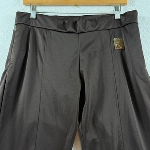 Baby Phat Vtg Wide Leg Track Pants Womens Large Brown Y2K Cyber Gorpcore Indie