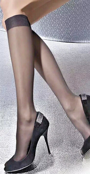 Assorted 8 Color Sheer Nylon Knee High Pantyhose 20 Pair Pack Best Gift USA Made