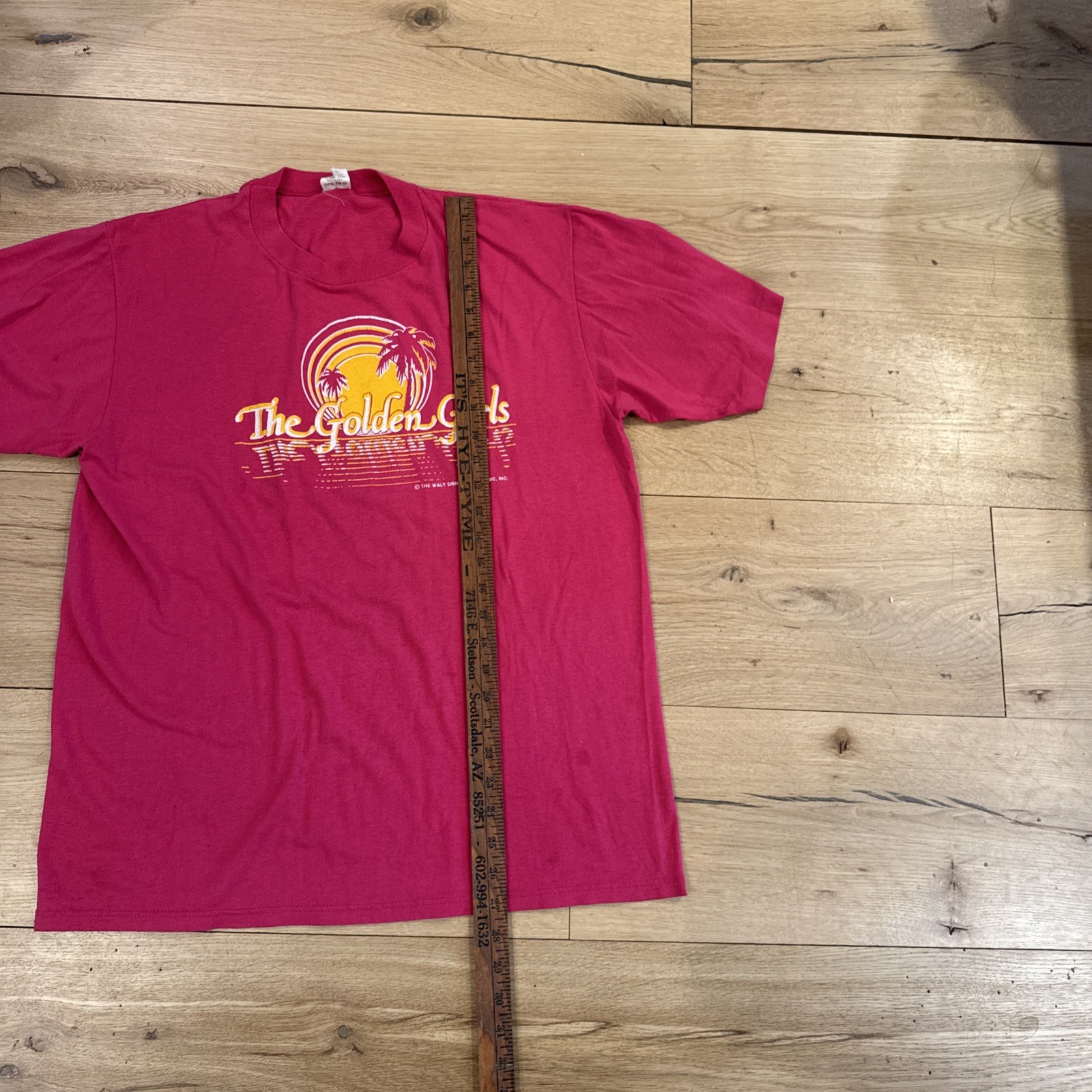 Vintage 1980’s Original Golden Girls T Shirt. Size XL Fits Like L Made In USA