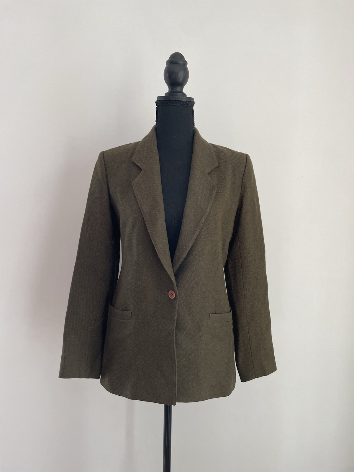 Ports International Alpaca Blazer Moss Green Hong Kong 6