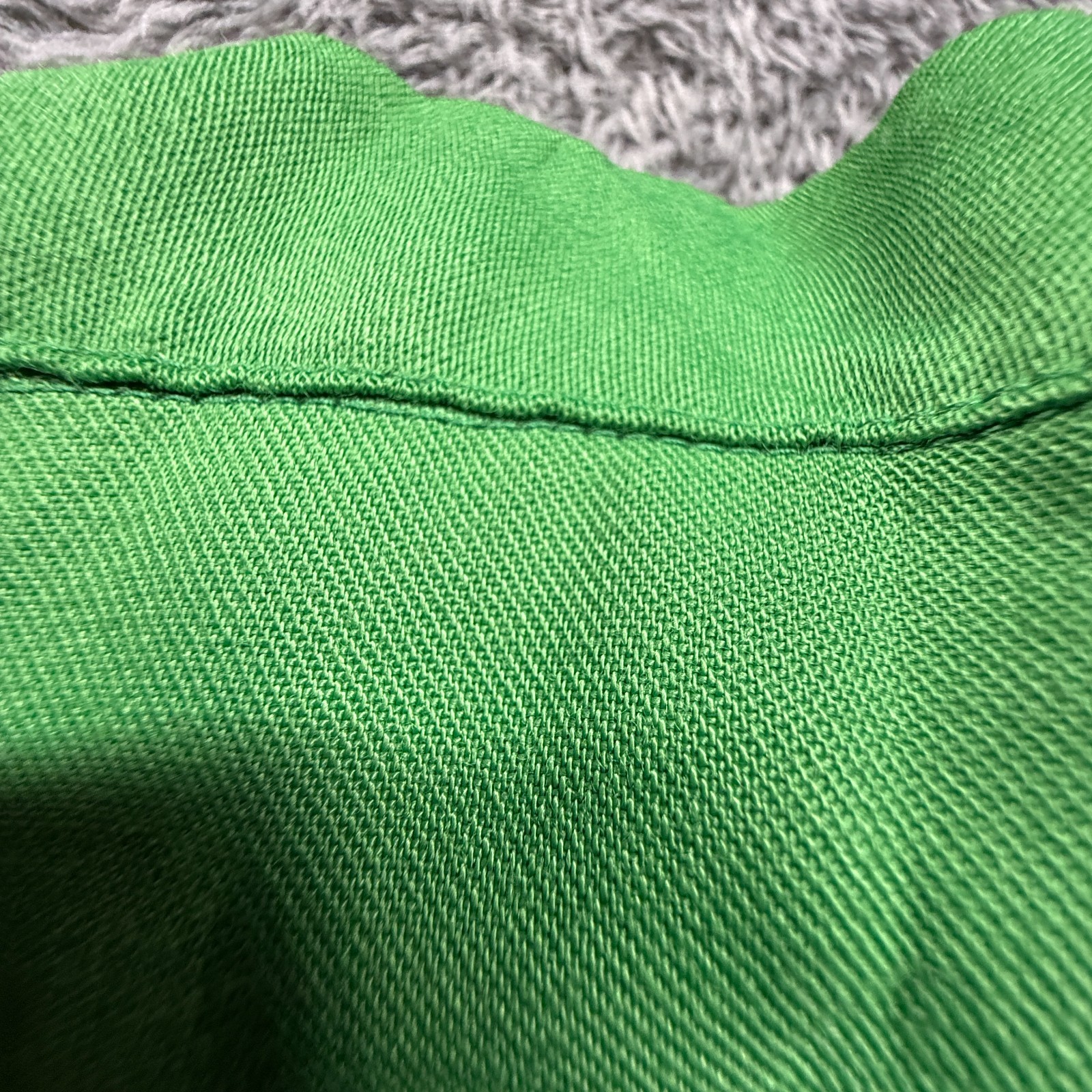 Vintage 70s Green Gabardine Pleated Maxi Skirt Womens Flower Button Back Zip XS
