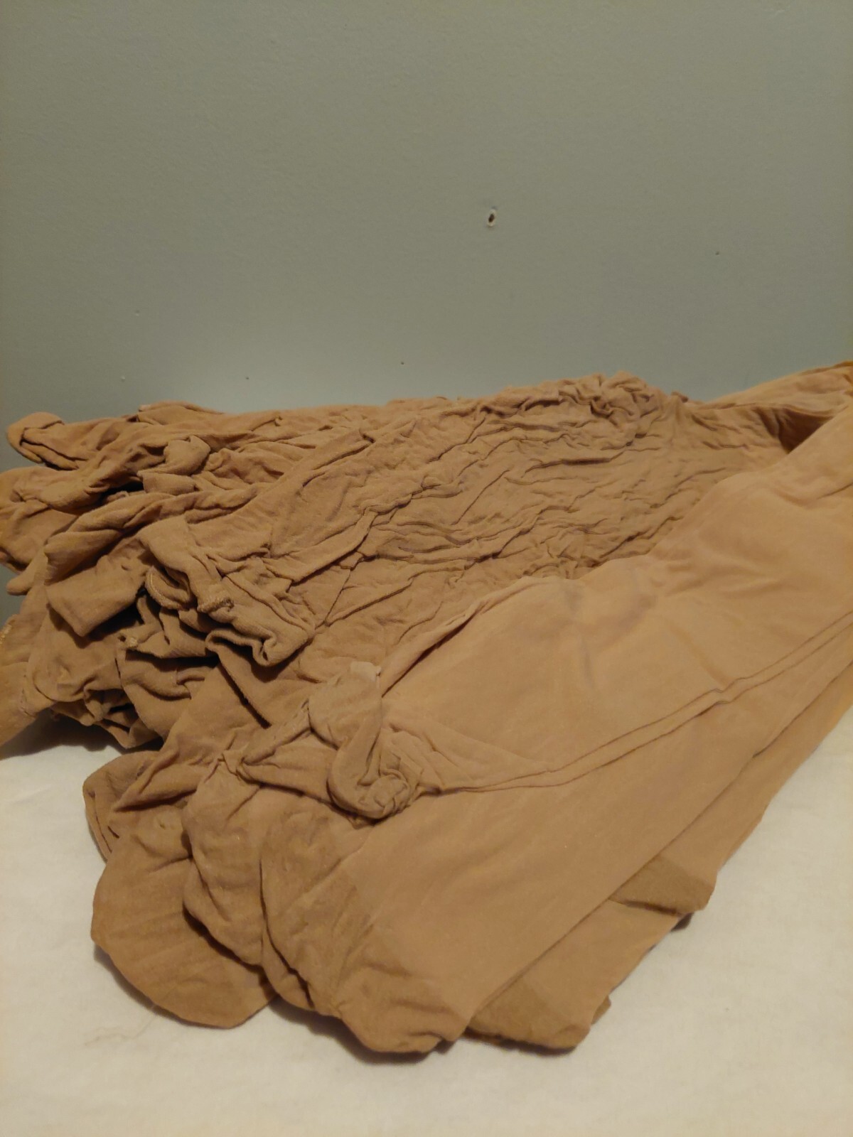 Vintage Pantyhose 40 pairs Penningtons Queen Size 4X Color Nude Reinforced toe
