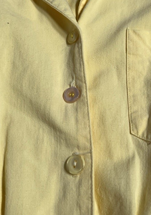 Vintage 70s/80s Betsy’s Things Sz Size 7 USA Made Yellow Jump Suit Jumpsuit