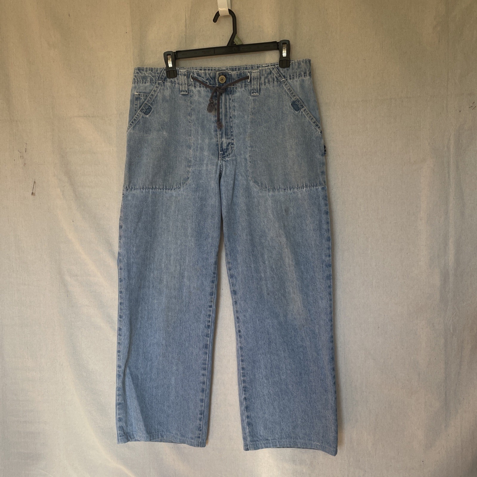 VTG Jordache Carpenter Jeans 1970’s Size 15/16 Light Wash Wide Leg