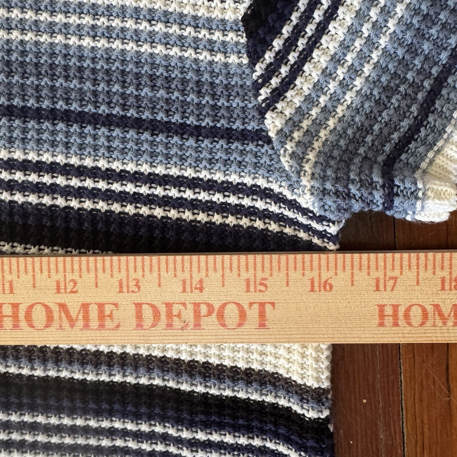 Vintage Croquet Club Women’s Striped Knit Shirt Size Small (see measurements)