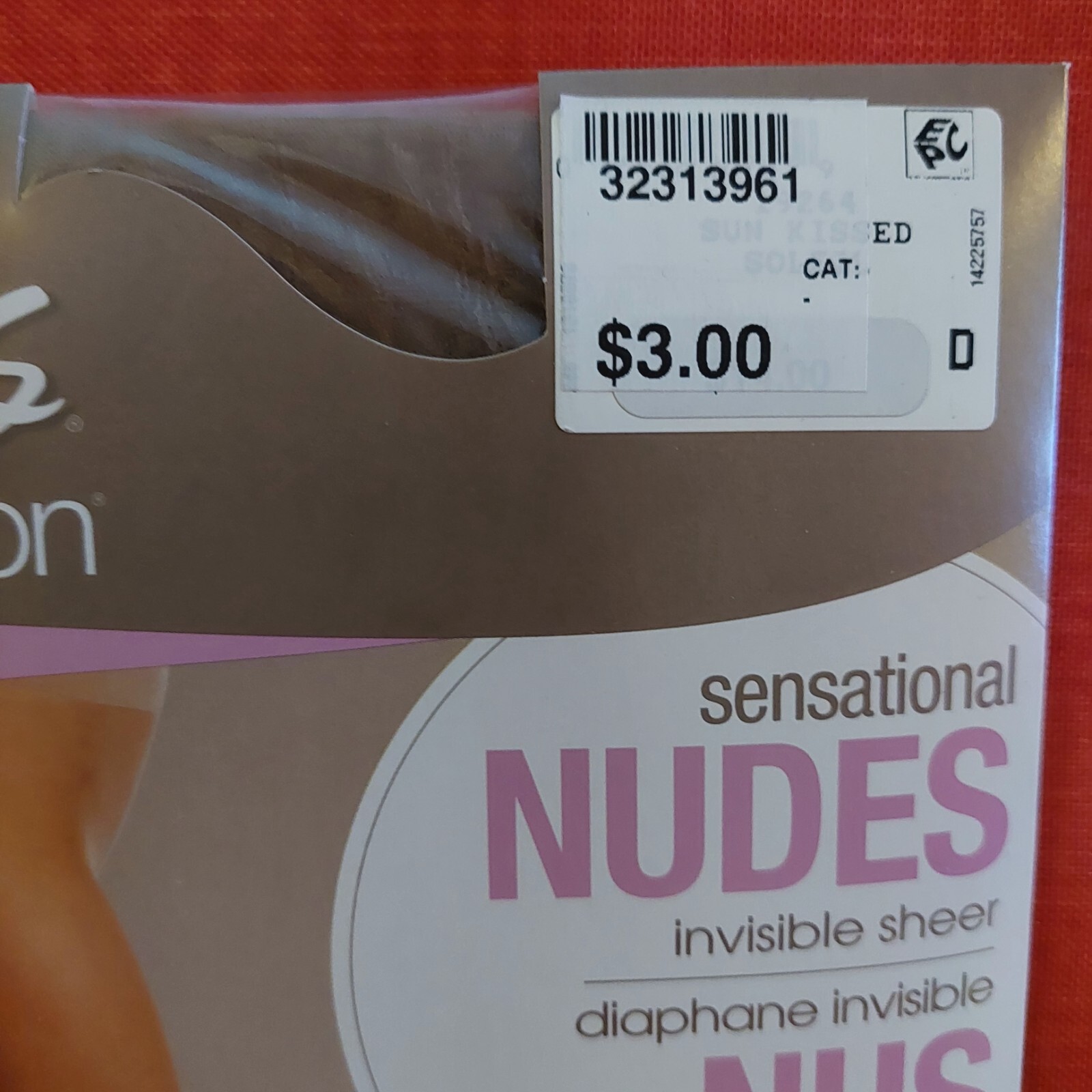 Vintage Pantyhose 🎃 Silks Sensational Nudes 10 Denier Color Nude Size D BDR2