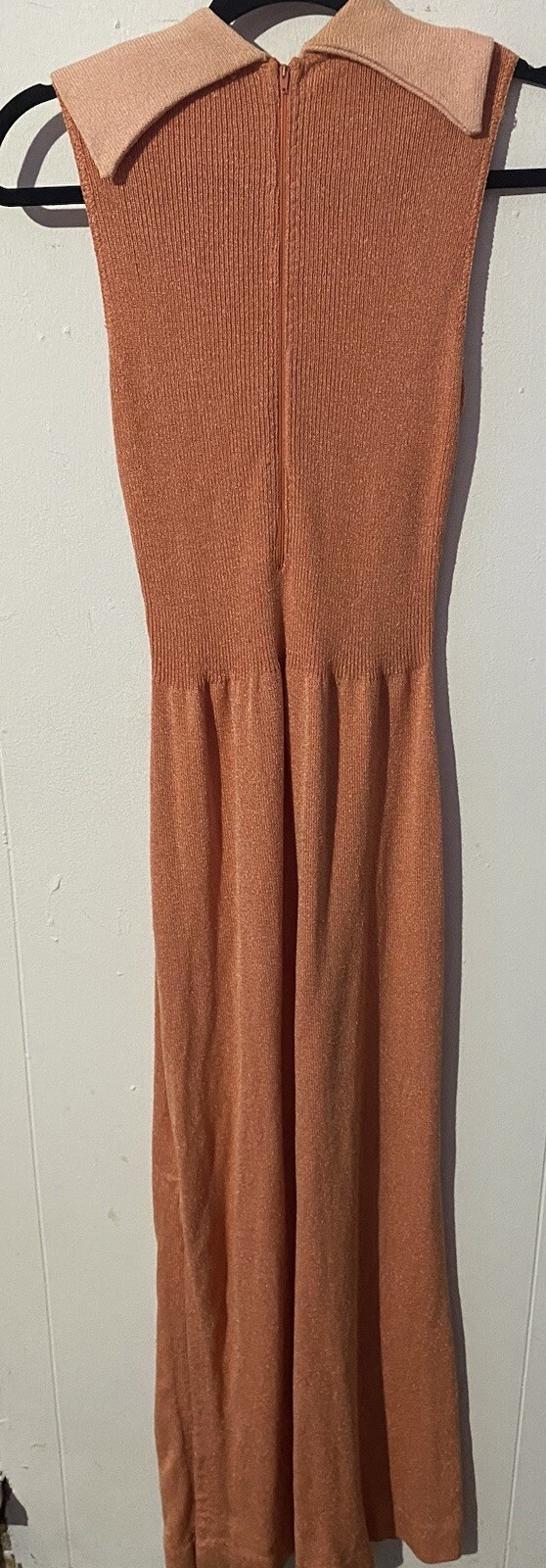 Vintage Eleanor Brenner for Brenner Bees 1970’s knit maxi dress set