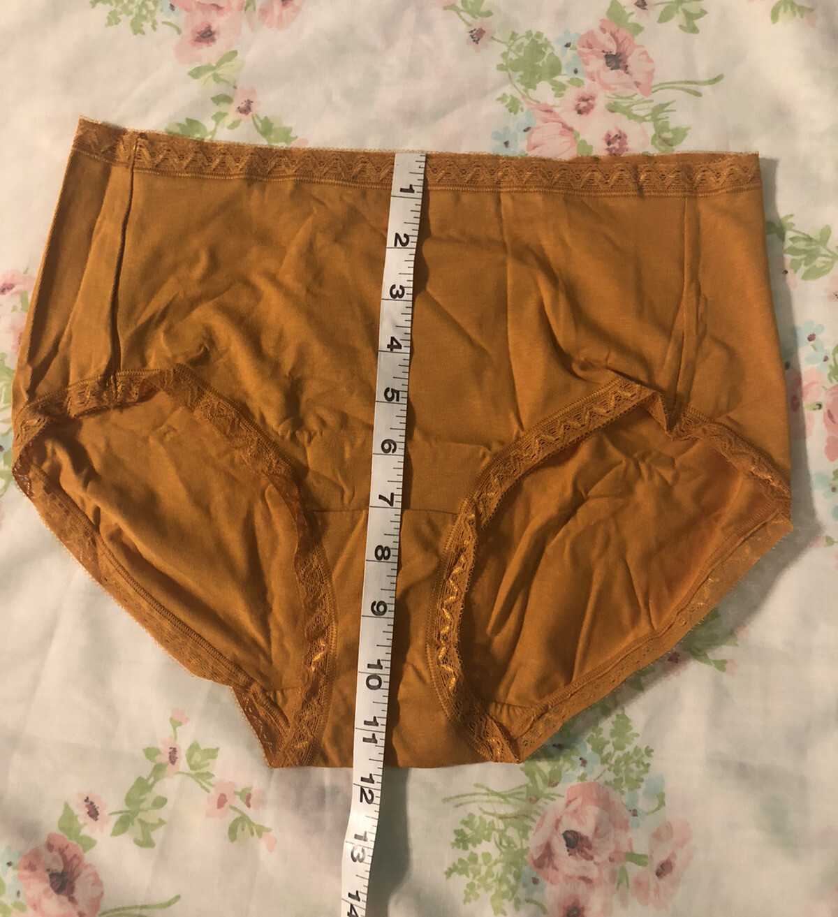 Soft Cotton Modal Brief Panties, Butternut Yellow, Soma Sz Large
