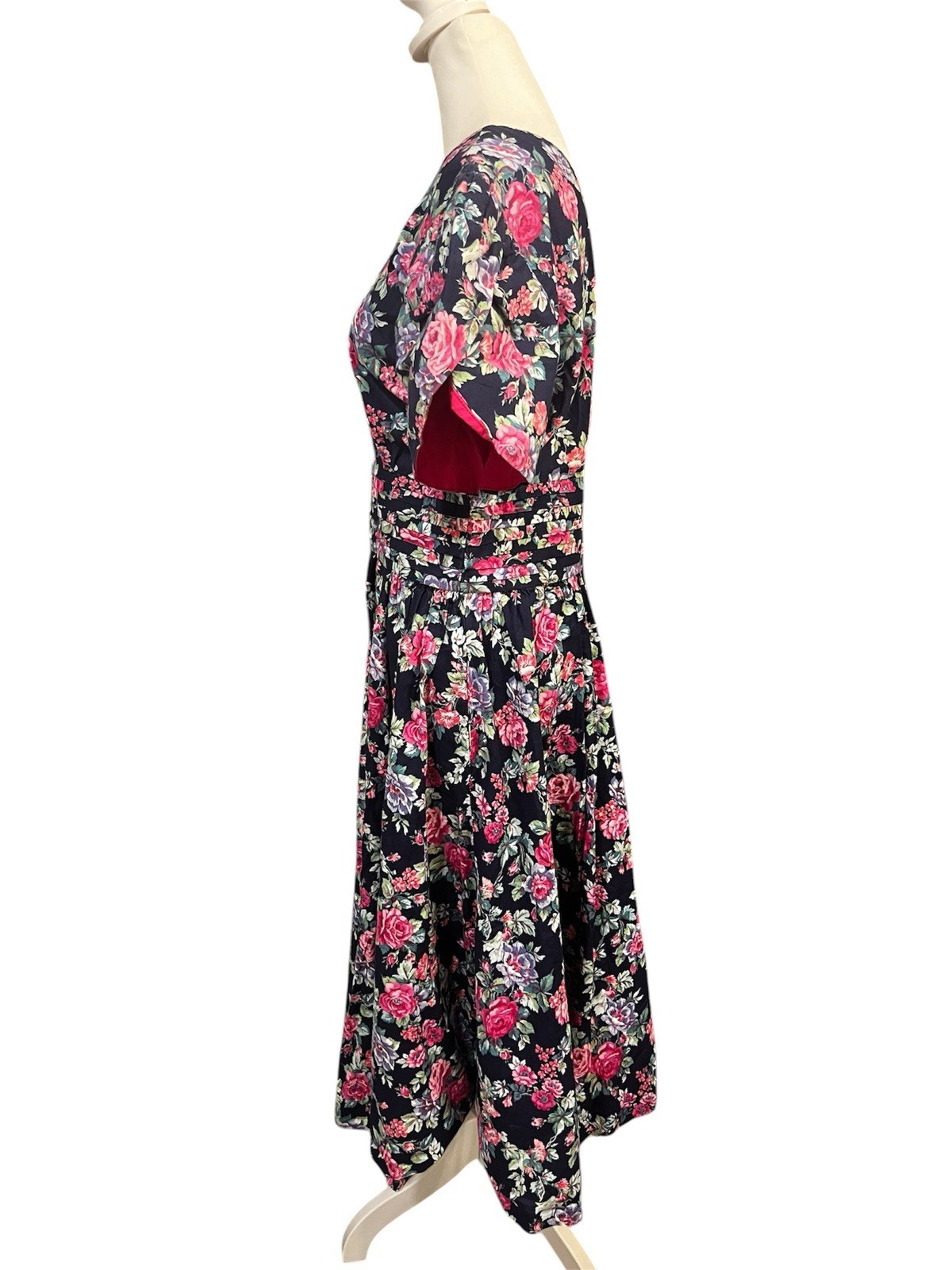 Late 80’s Early 90s Positive Attitude Floral Dress