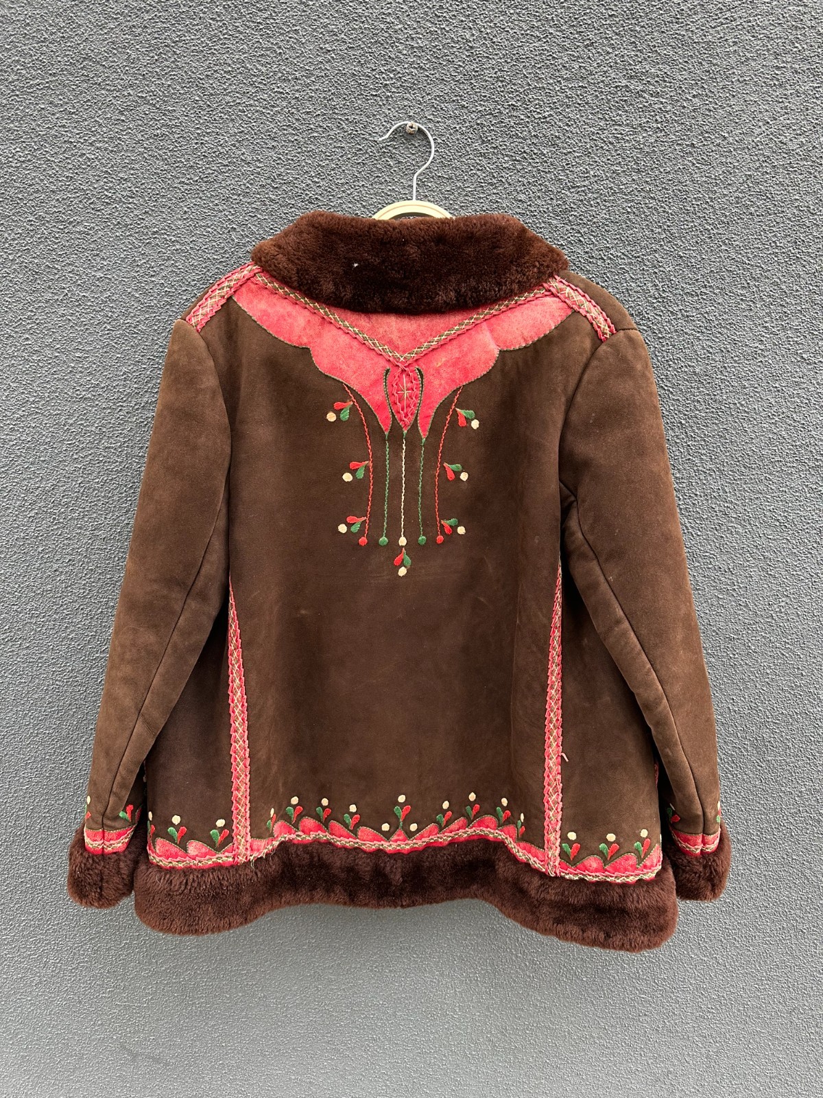 Vintage Polish Sheepskin Jacket