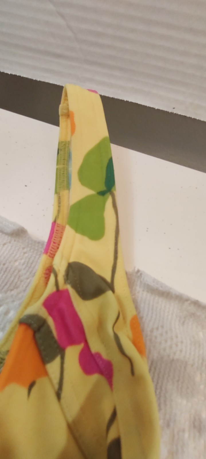 Vintage Sun Fun By Ari Size 12-B Y2K Vibrant Colored Flowers Cheeky Bottom