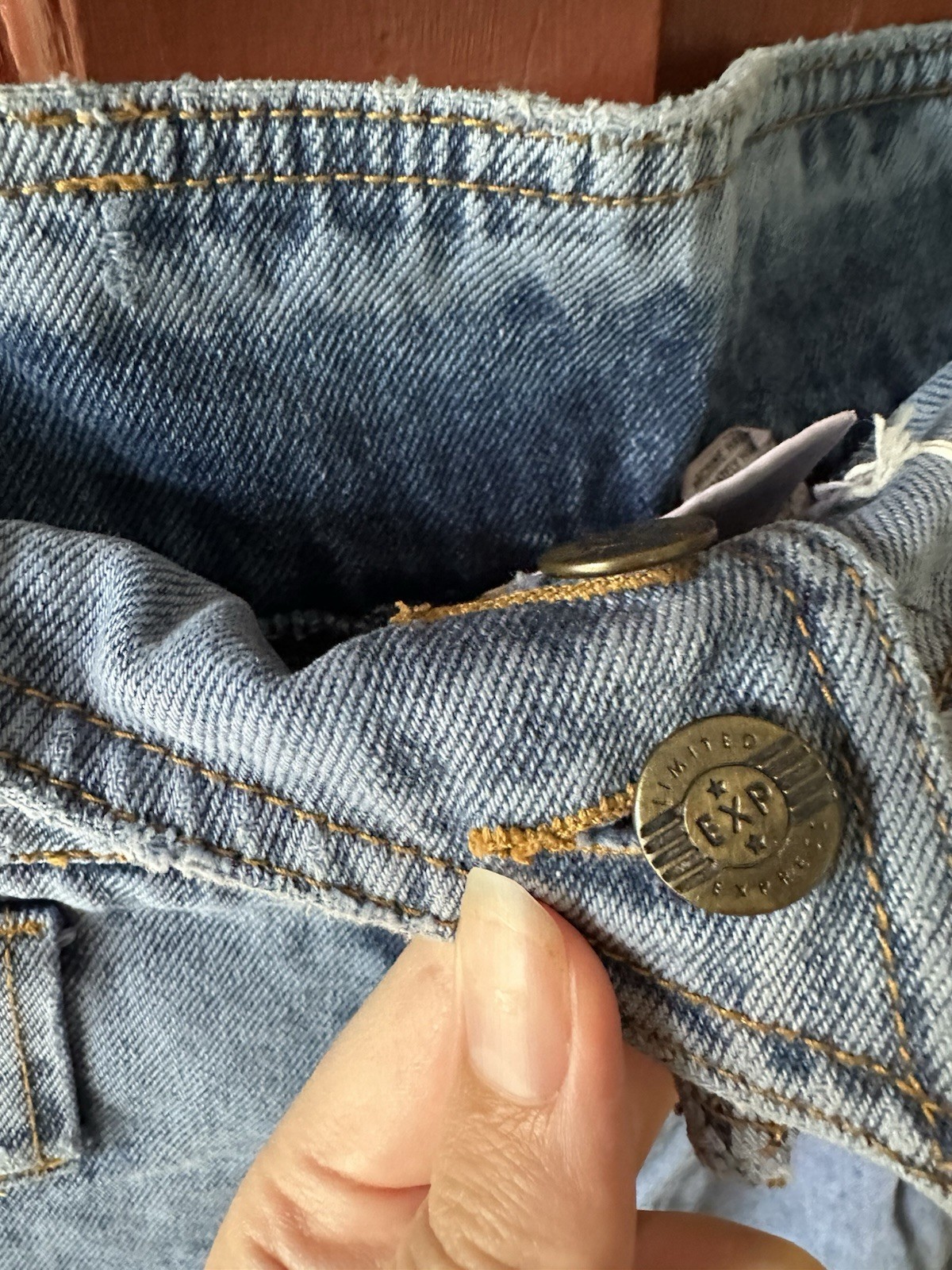 Vintage High Waisted Jeans Limited Express Hong Kong Japan Denim Small
