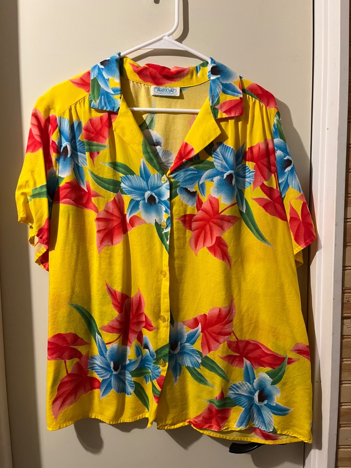 80s That’s Right California Tropical Button Up