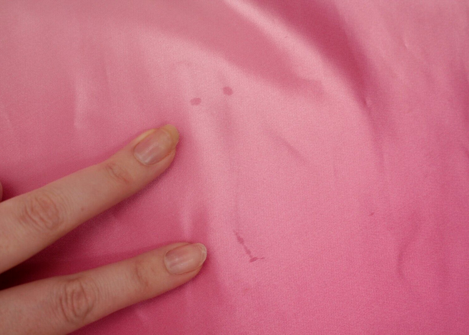 Vtg Women’s 40s Pink Ombre Formal Gown XS/S 1940s Satin Maxi Dress Prom