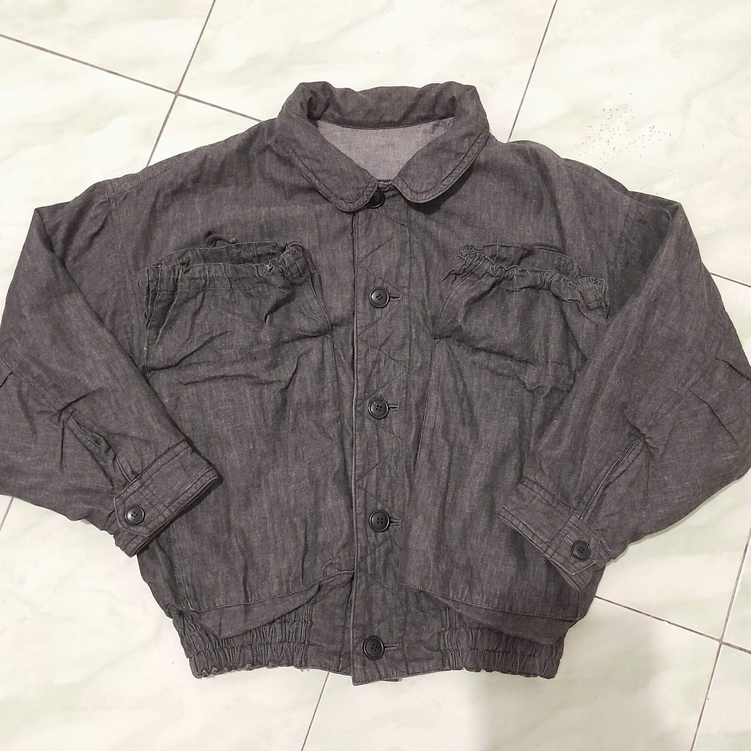 Vintage Reversible Jacket Issey Miyake IS 80’s Size Large