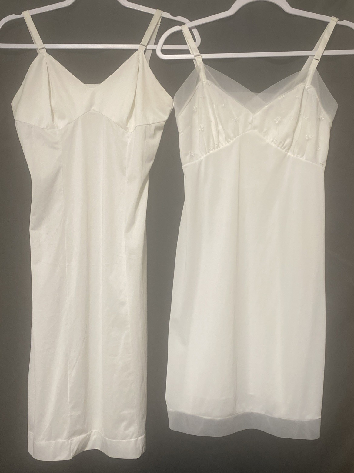 2 Vintage Women’s Slips, 1 San Souci and 1 Lotus, Size 34 A
