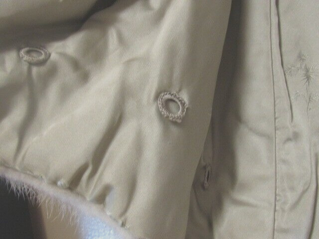 Vintage 50’s Cerulean Mink Fur Convertible Cape Stole Silver Gray Nice!