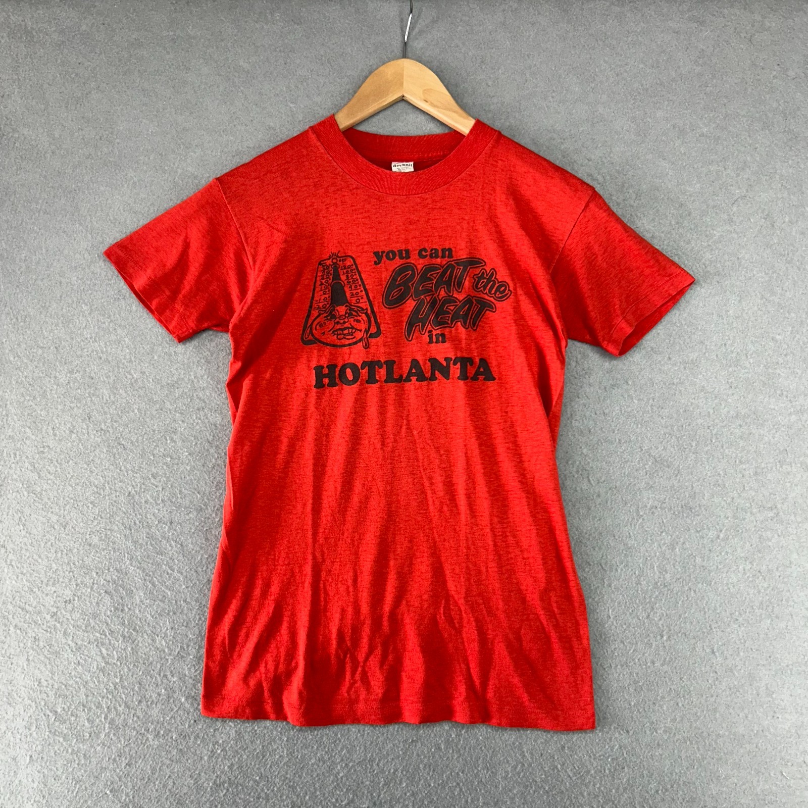Way Down Yonder New Orleans Jazz T Shirt Single Stitch Graphic Tee Sz S VTG 1982