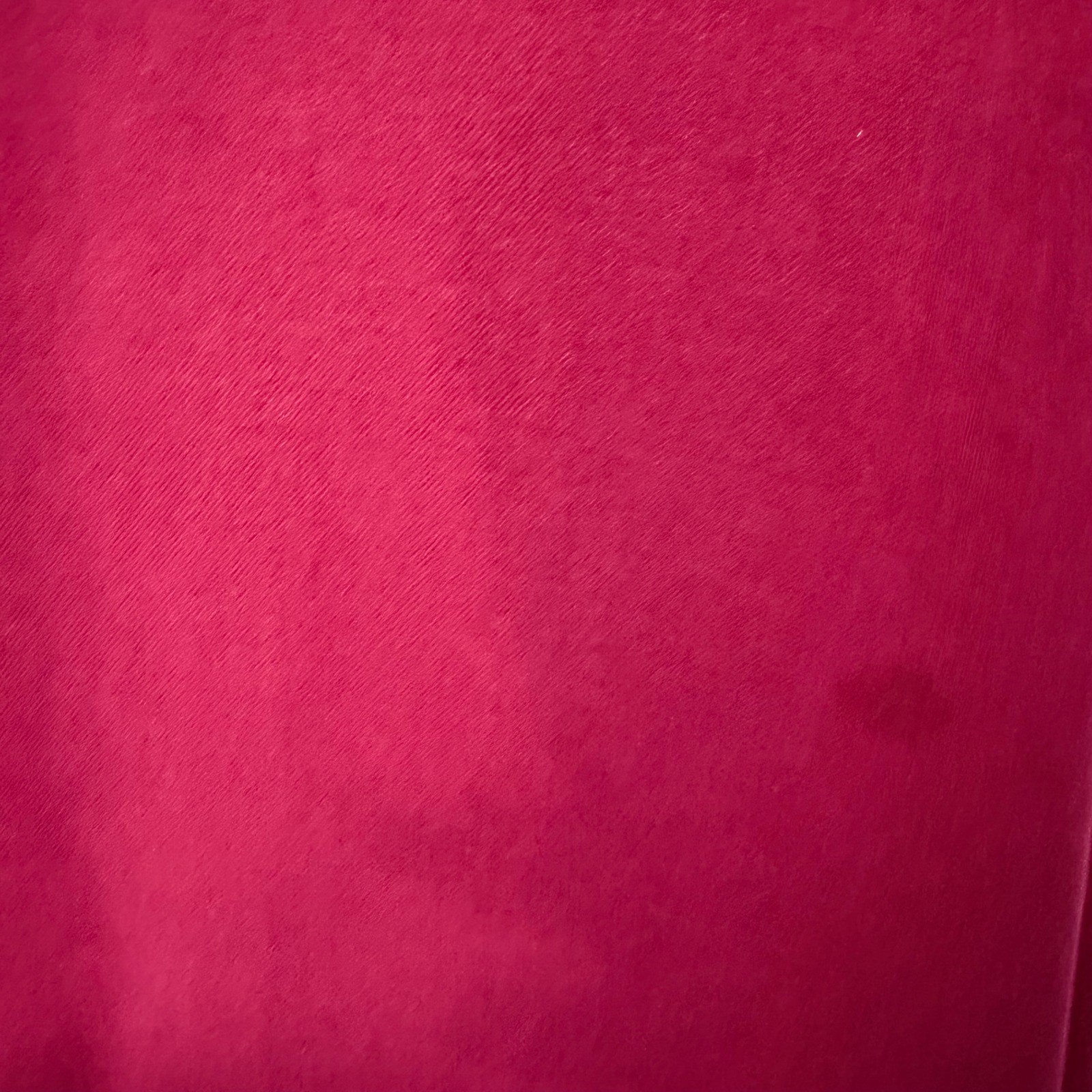 Victoria Holley Vintage Magenta Pink 100% Silk Sleeveless Maxi Dress 18W H74803