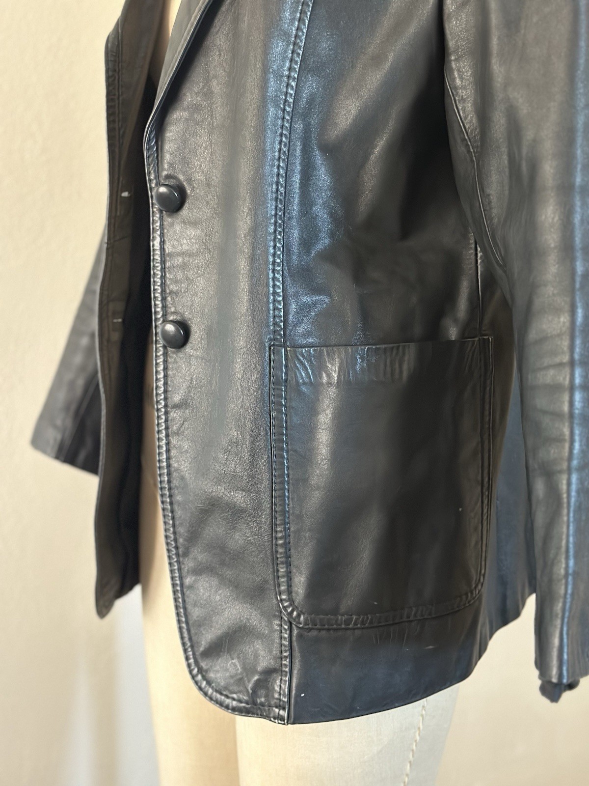 Vintage 80’s 90s Virgo’s Piel Mexican Leather Jacket Women’s