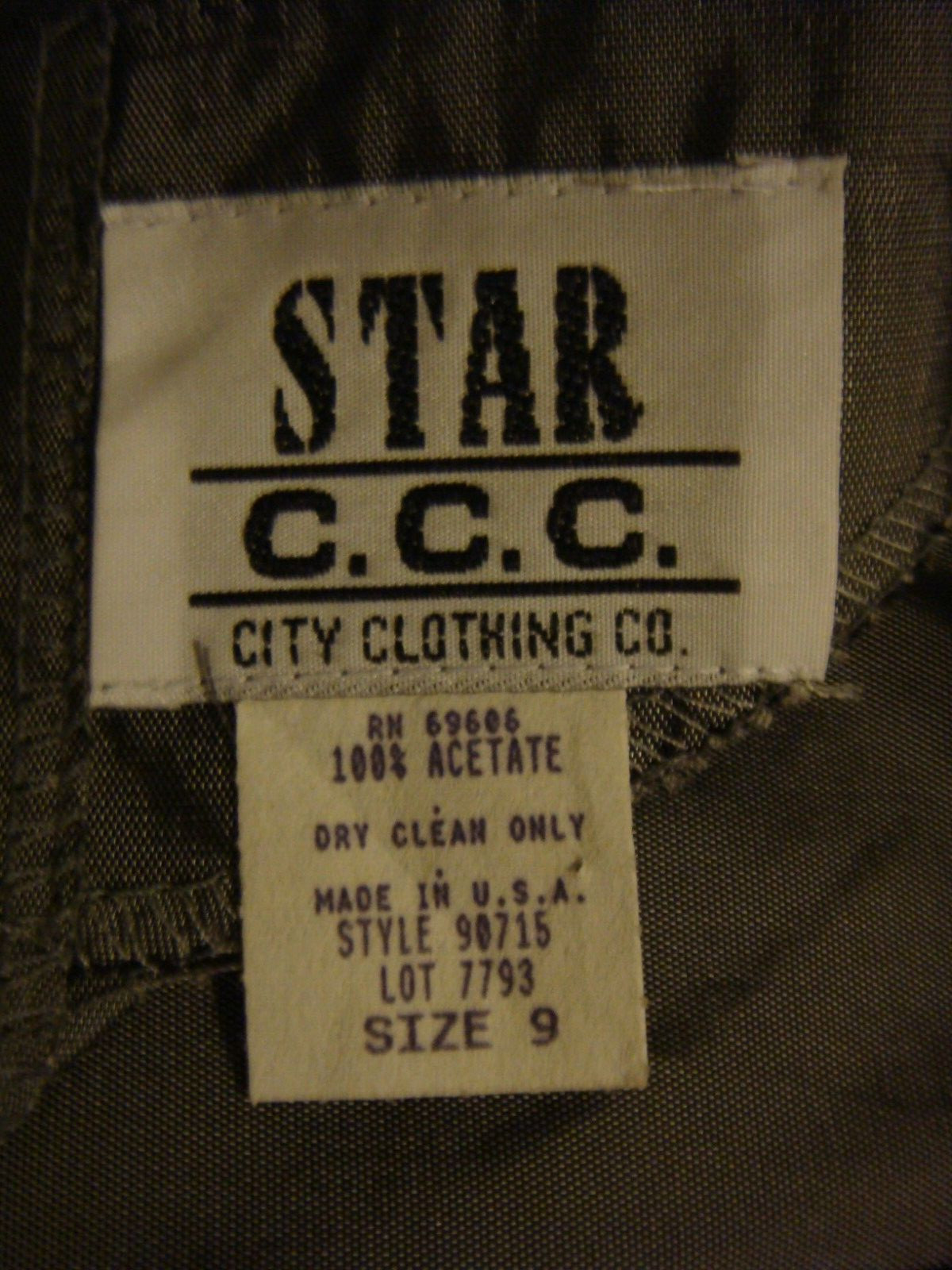 Star CCC City Clothing Co 5 Liquid Silver 2-Piece Sleeveless Long Skirt Top Set