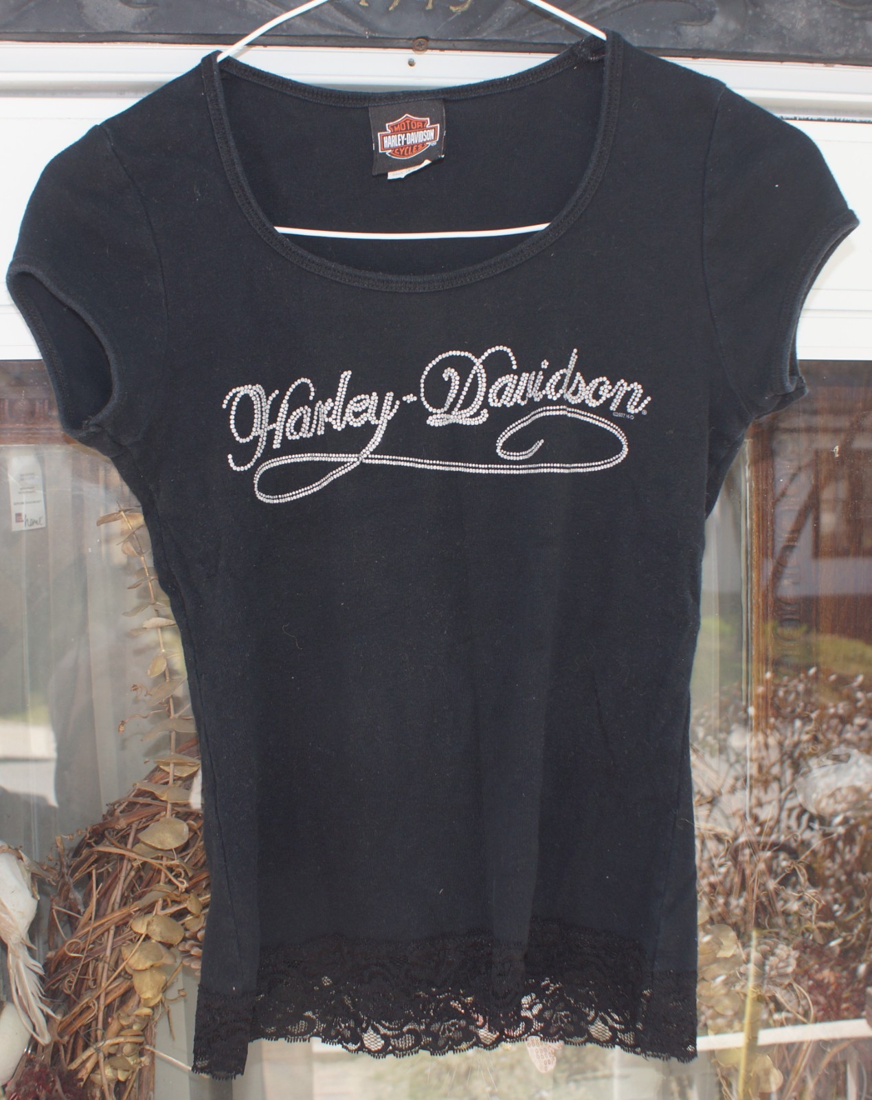 Harley Davidson Vintage T-Shirt Size SMALL Classic Bike Berlin Germany