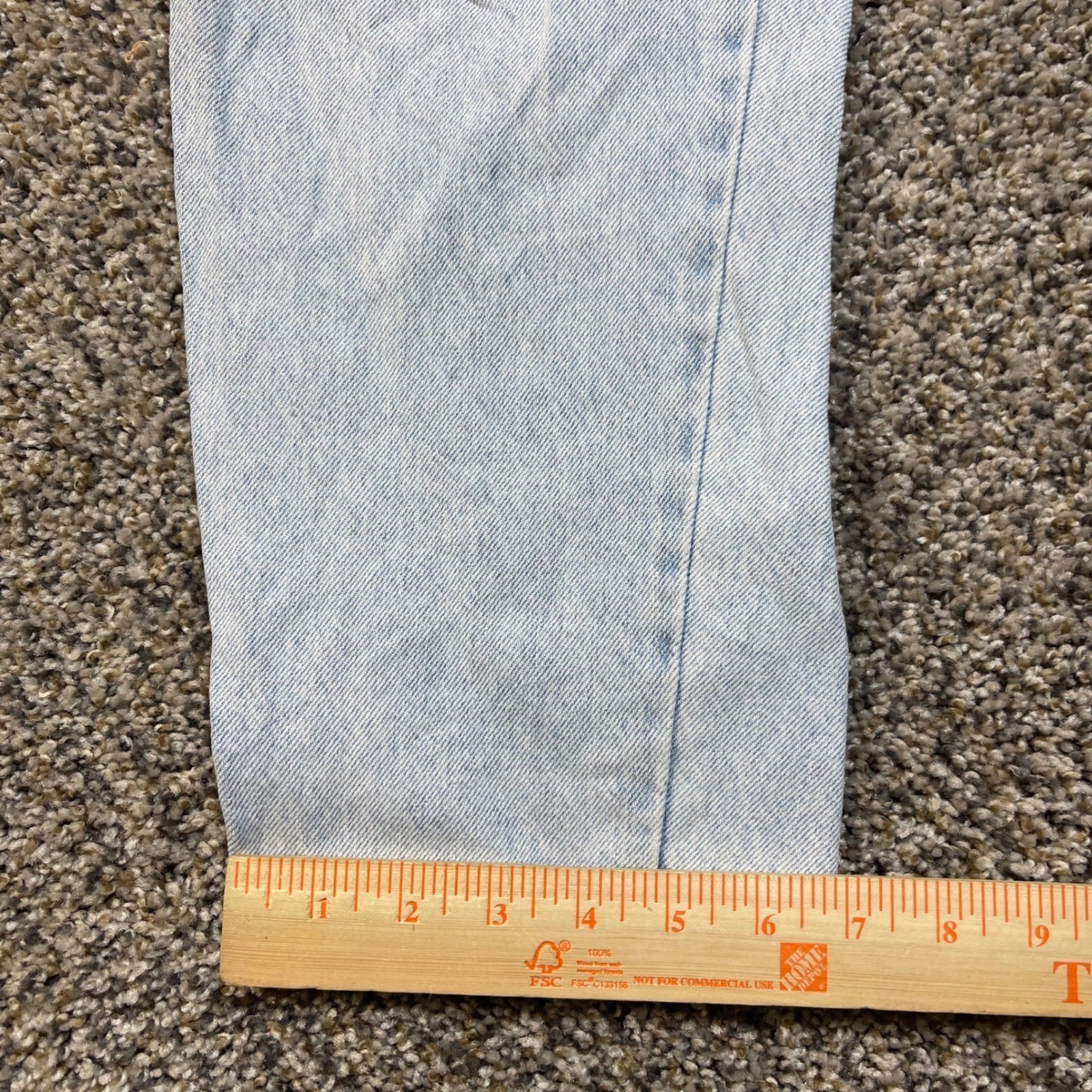 Vintage Levis 9922 Orange Tab Womens 36×30 USA Made Light Wash Tapered Mom Jeans