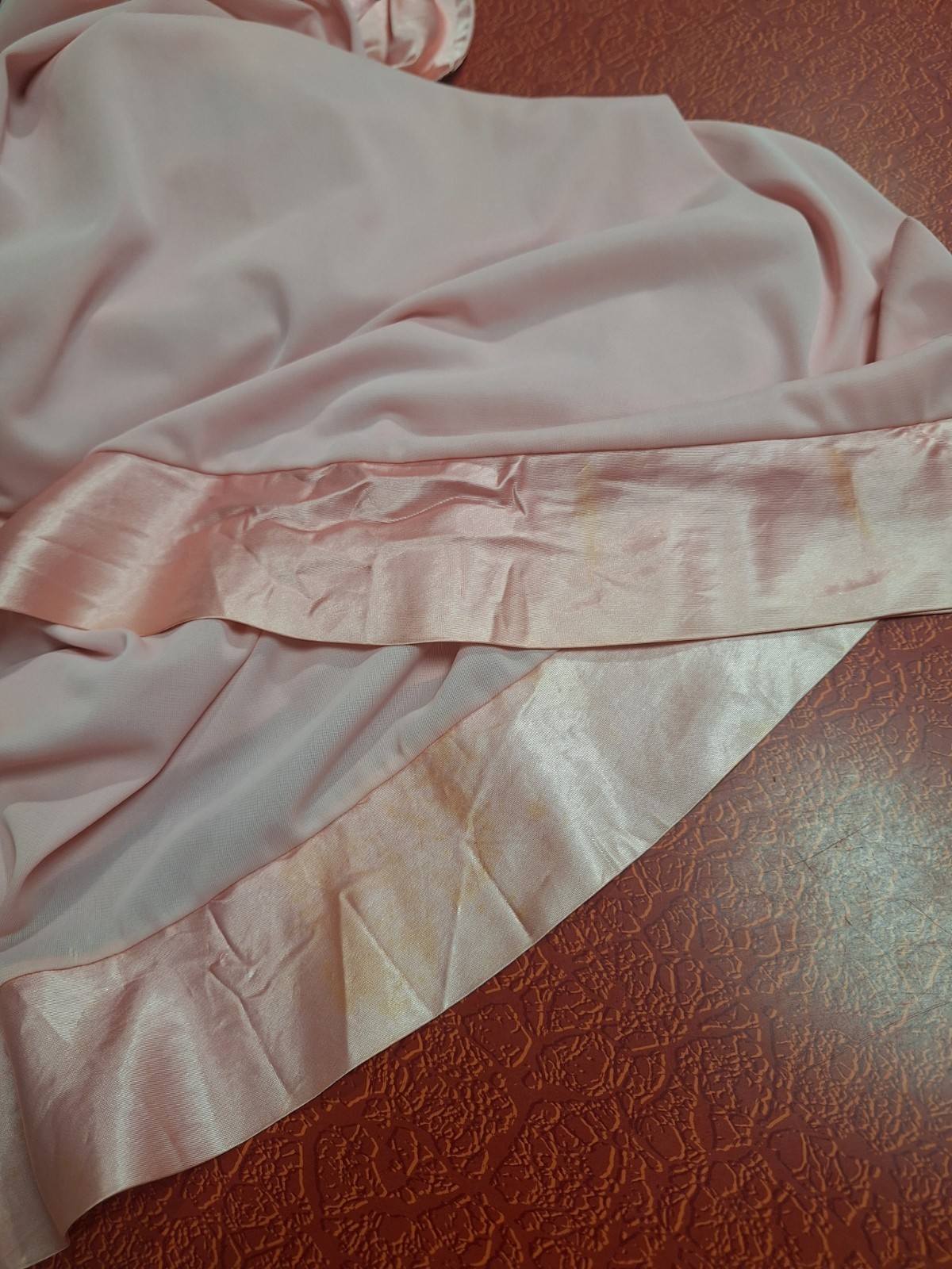 True VTG Mid-century Mod 1960s 1970s Wide Leg Nylon Pajama Jumpsuit Loungewear