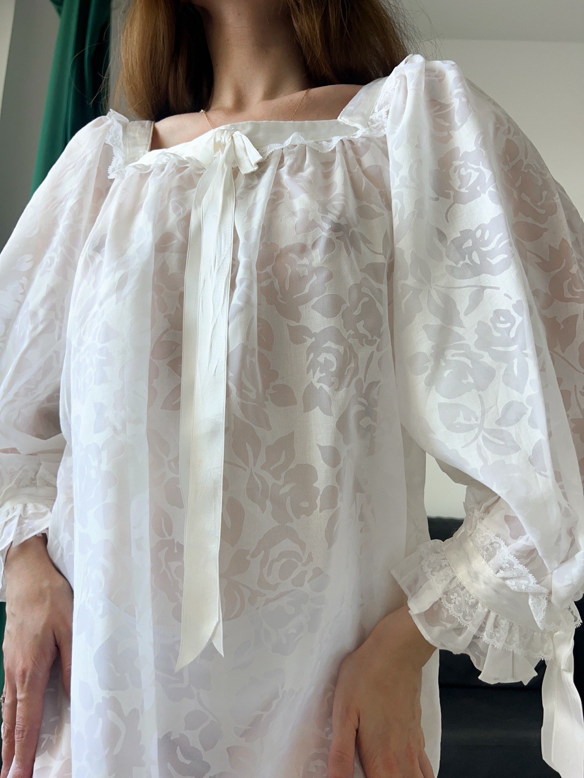 Yves Saint Laurent Vintage 80s 90s Sleep Dress, Lingerie