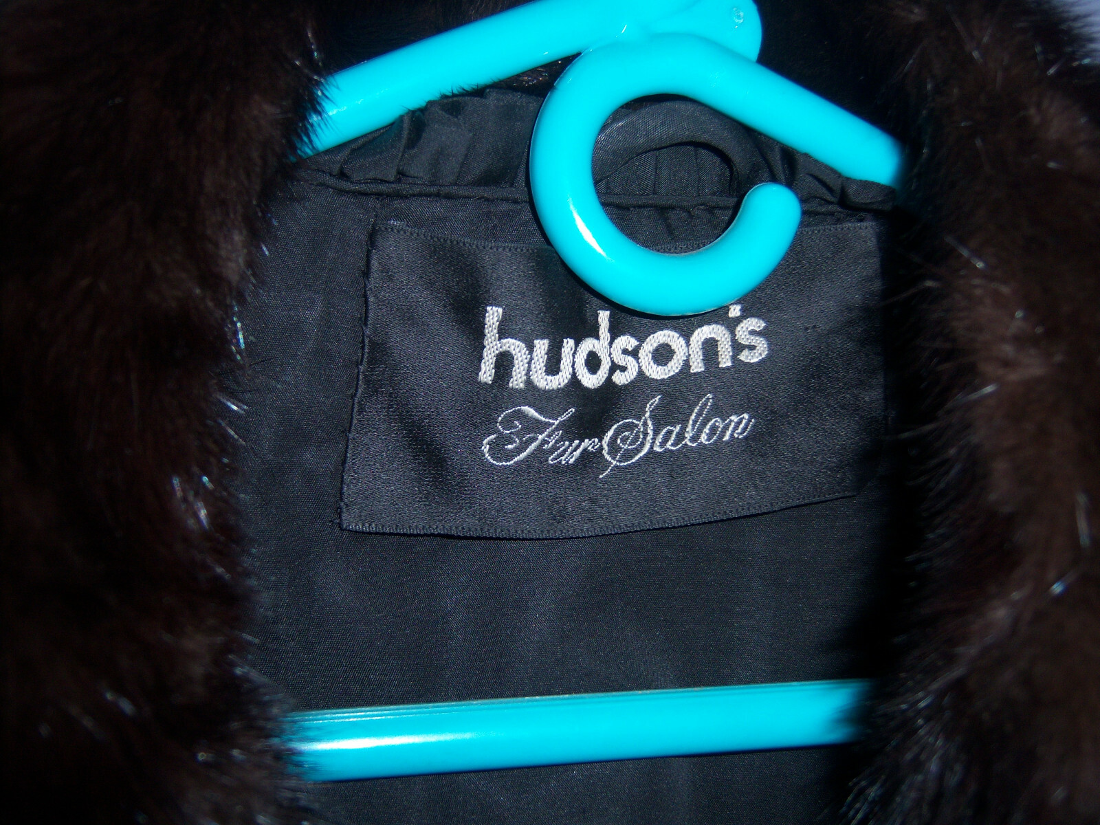 VTG SHARP!! RETRO TRENDY RETRO Hudson’s Fur Salon Beaver Sweater COAT SIZE M/L