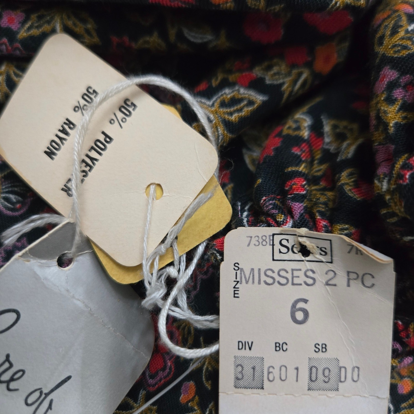 Vtg Sears Boulevard Maxi Dress 6 Ren Fair Prairie Cottagecore Peasant Boho Folk
