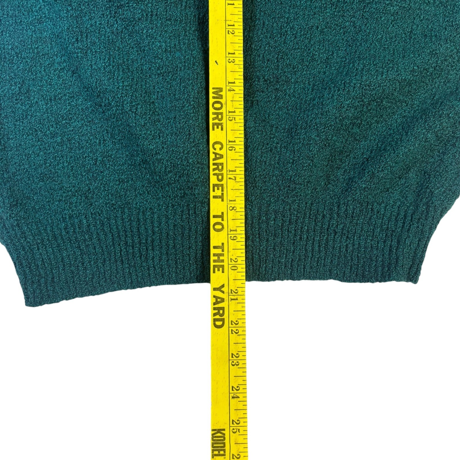 Catalina Vintage Green Angora Blend Surplice Knit Sweater Vest XL 45000 CL-12
