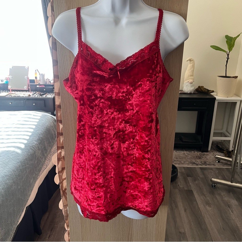 Faded Glory Red Camisole Top