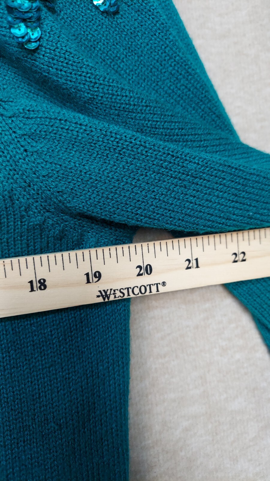 Plain Jane Vintage Sweater Dress Small Green Sequin 80s Sweet Baby Jane 2.24