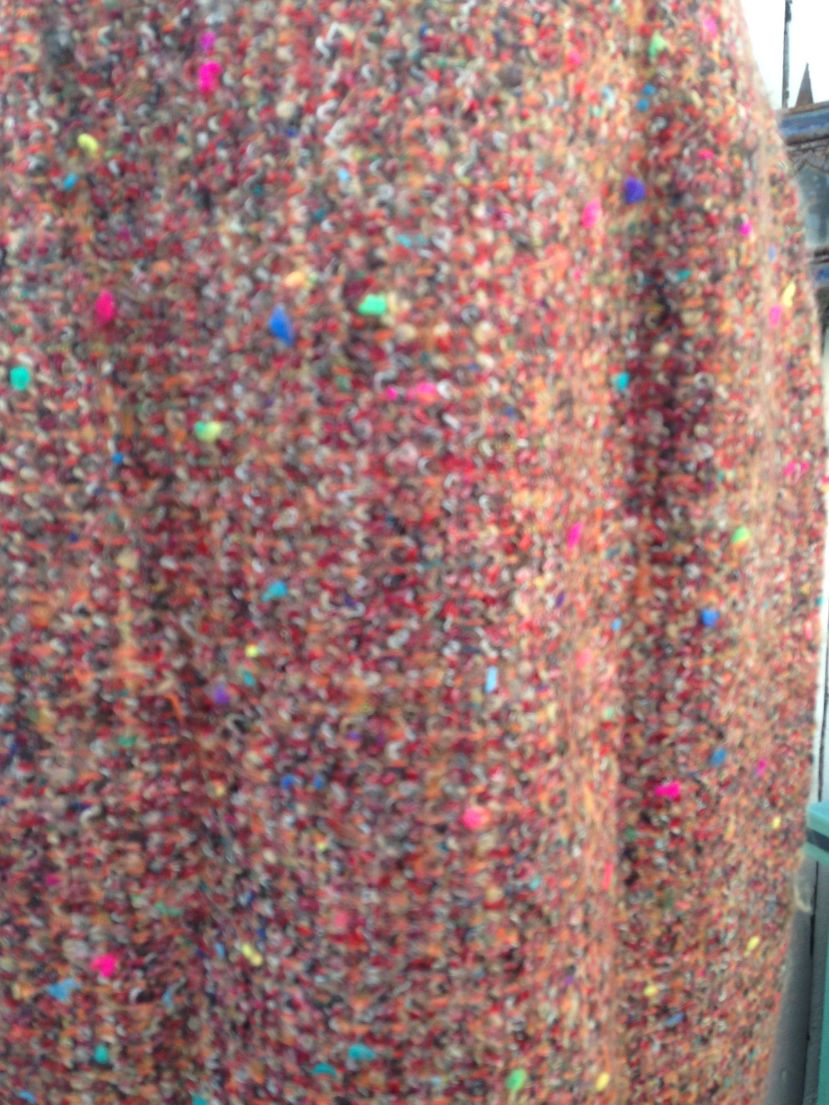 BERGDORF GOODMAN Mohair Skirt Hi Waist Jennifer George Boucle Nubby Tweed 8