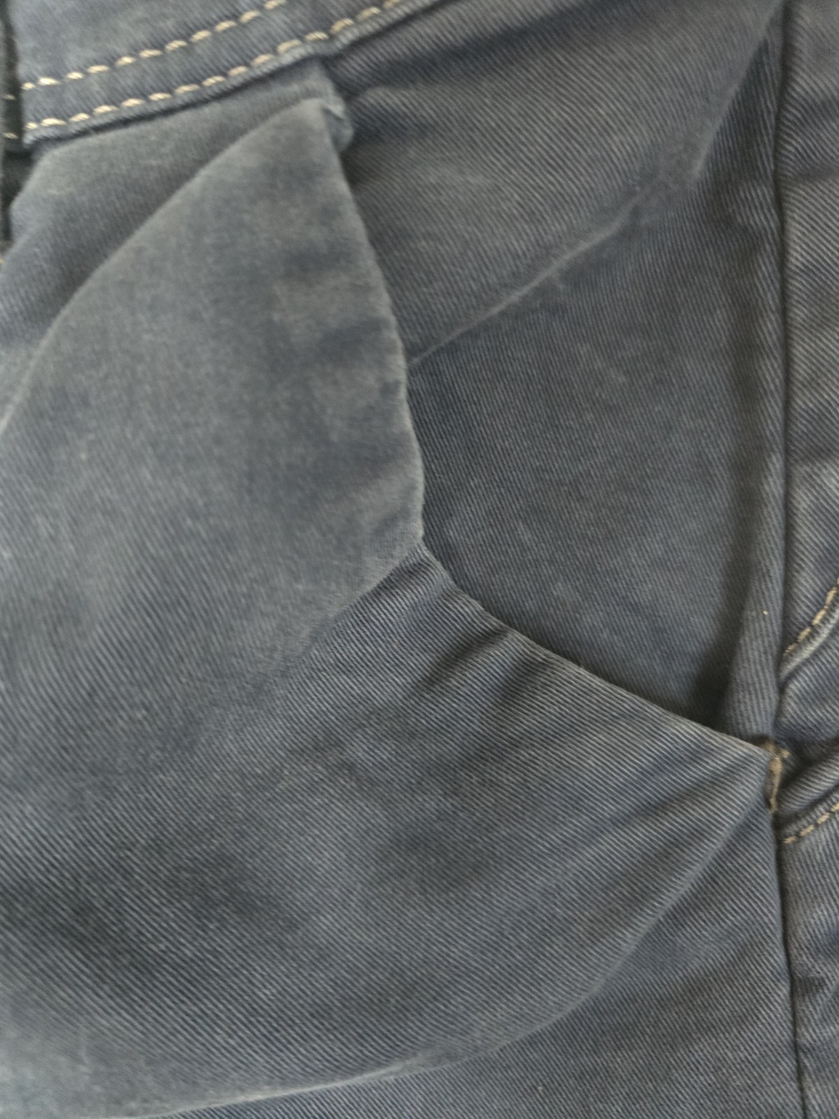 Vintage 90s Esprit Dark Blue Straight Jeans Casual Pant No Back Pockets Size 32