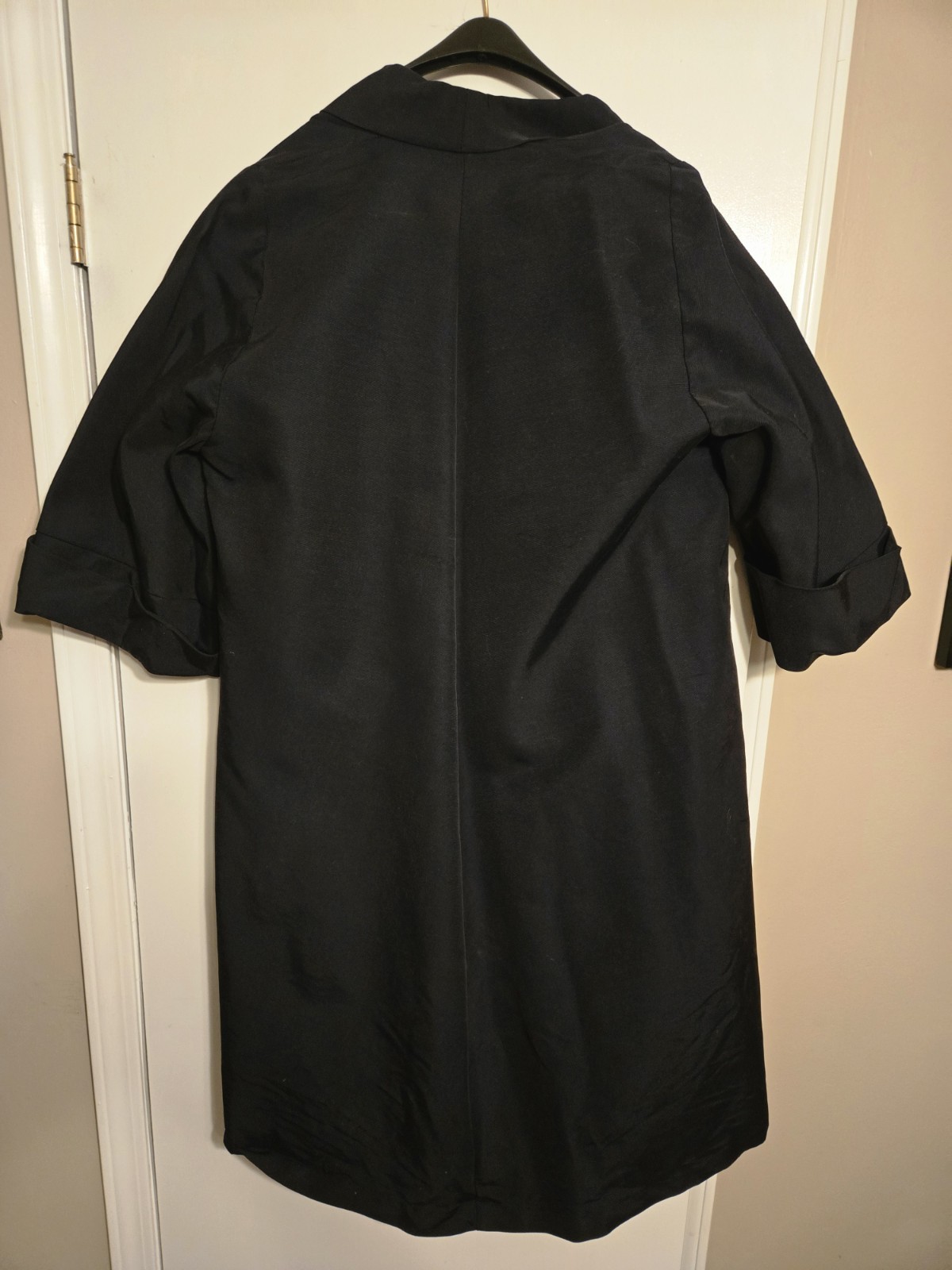 Vintage Cee-Dee Coat Black Lined Women’s