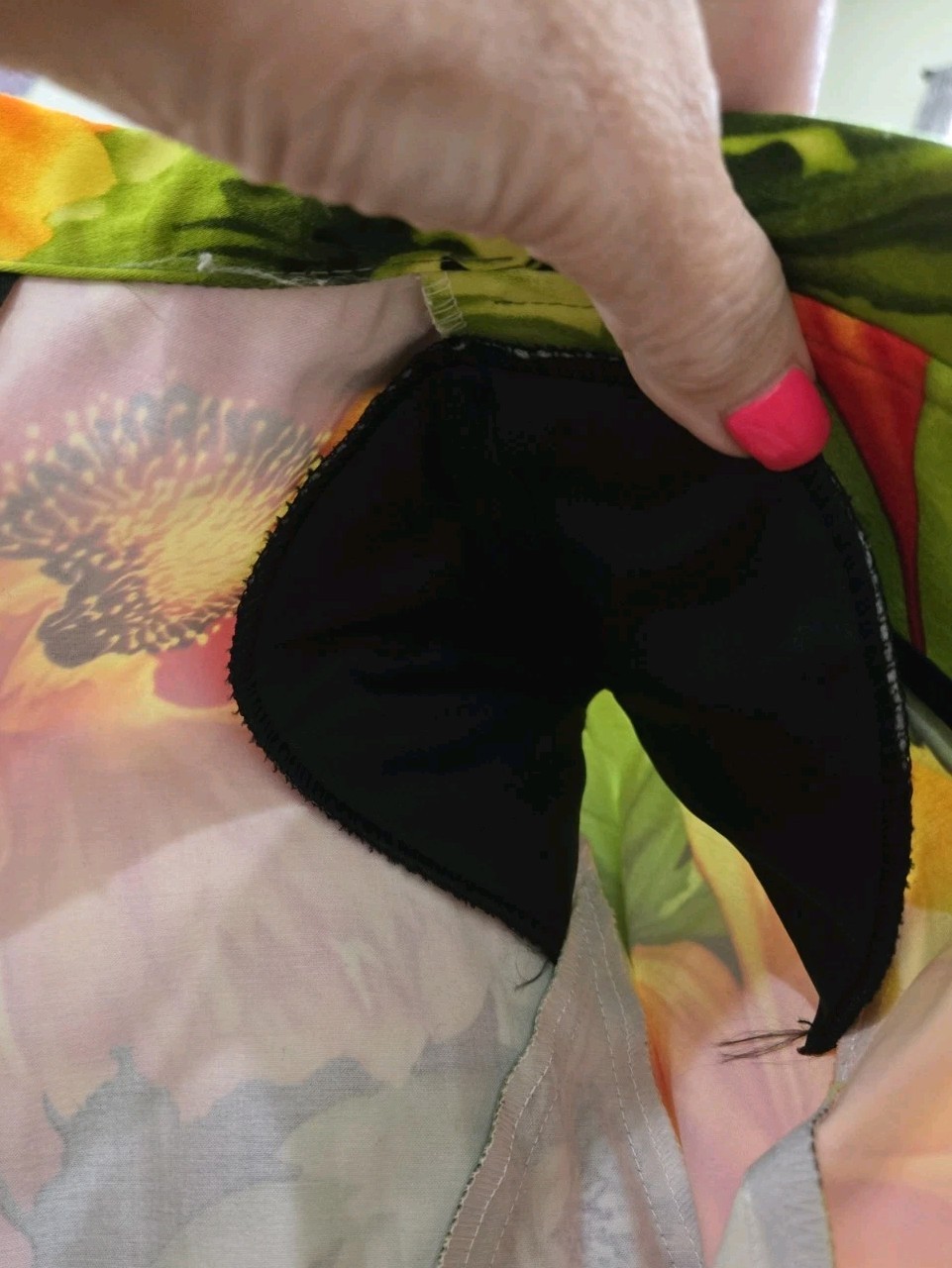 Vintage NueVa Abstract Flower Button Jacket/Blazer Vibrant Made In Canada EUC!!
