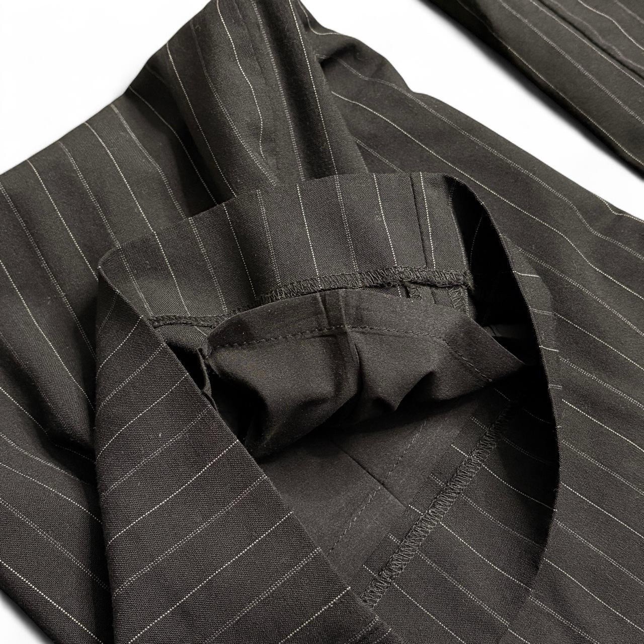 VTG Banana Republic Y2K Trousers Women’s 6 32×32 Martin Lined Pinstripe Wool