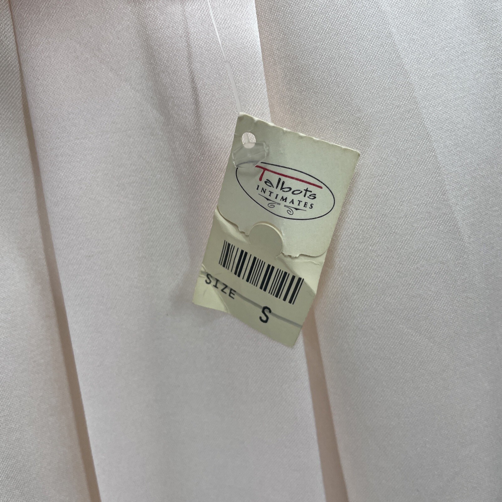 Vintage Talbots Intimates Nightgown Sleepwear Pink Embordered Lace Sz Small NWT